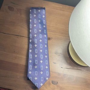 Croft & Barrow Necktie Purple, Blue & Tan